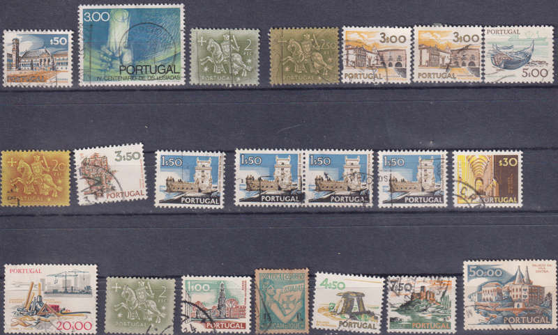 Stamps Portugal mixed card