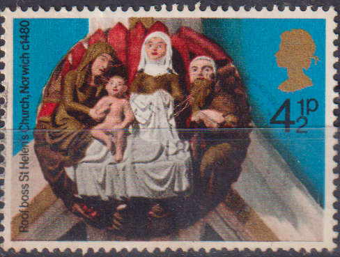 Stamps GB 1974 Christmas Stamps