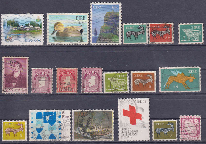 Stamps Ireland Mix card