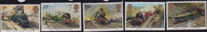Stamps GB 1985 The 150th Anniversary of the Great Western Railway