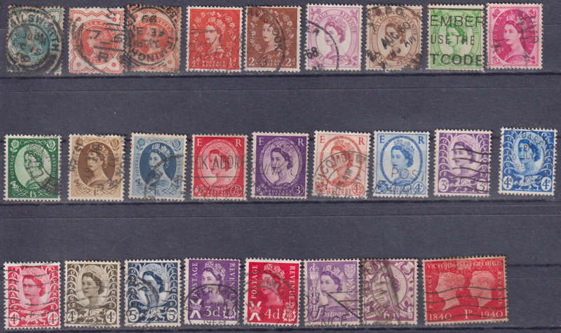 Stamps GB Mix Card