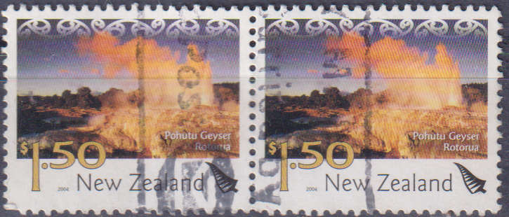 Stamp New Zealand 2004 Tourist Attractions