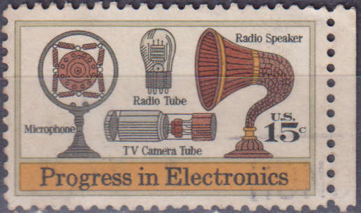 Stamp USA 1973 Progress in Electronics