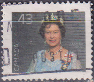 Stamp Canada 1992 Queen Elizabeth II