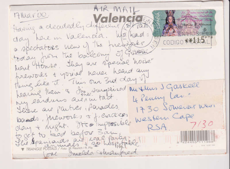 Post Card / Maxi Card used