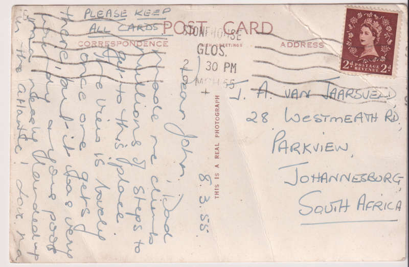 Post Card / Maxi Card used