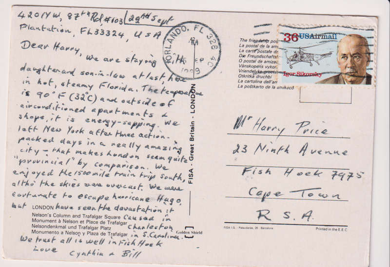 Post Card / Maxi Card used