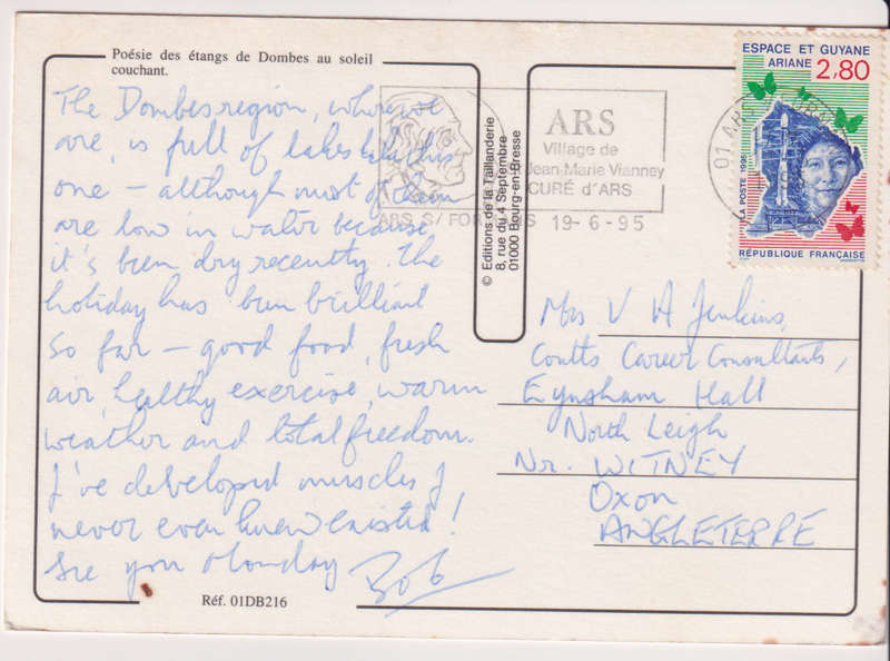 Post Card / Maxi Card used