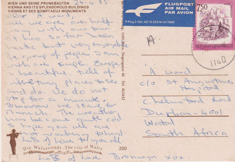 Post Card / Maxi Card used