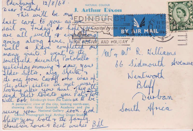 Post Card / Maxi Card used