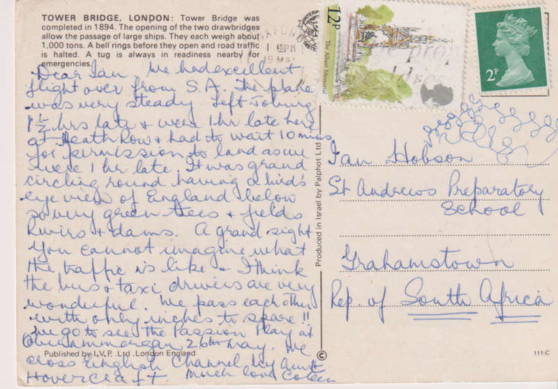 Post Card / Maxi Card used