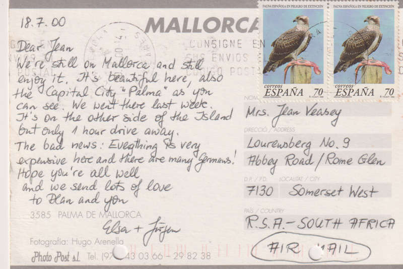 Post Card / Maxi Card used