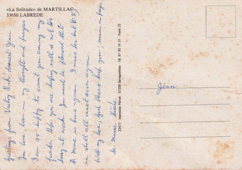Post Card / Maxi Card used