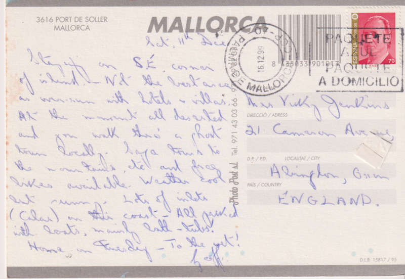 Post Card / Maxi Card used