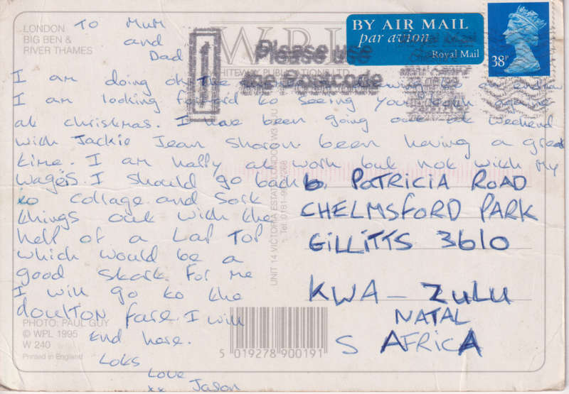 Post Card / Maxi Card Not used