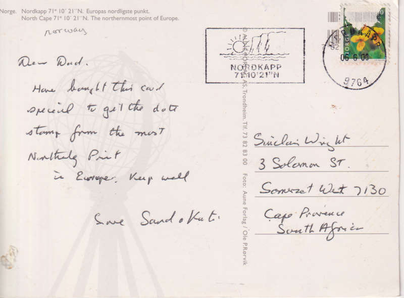 Post Card / Maxi Card used