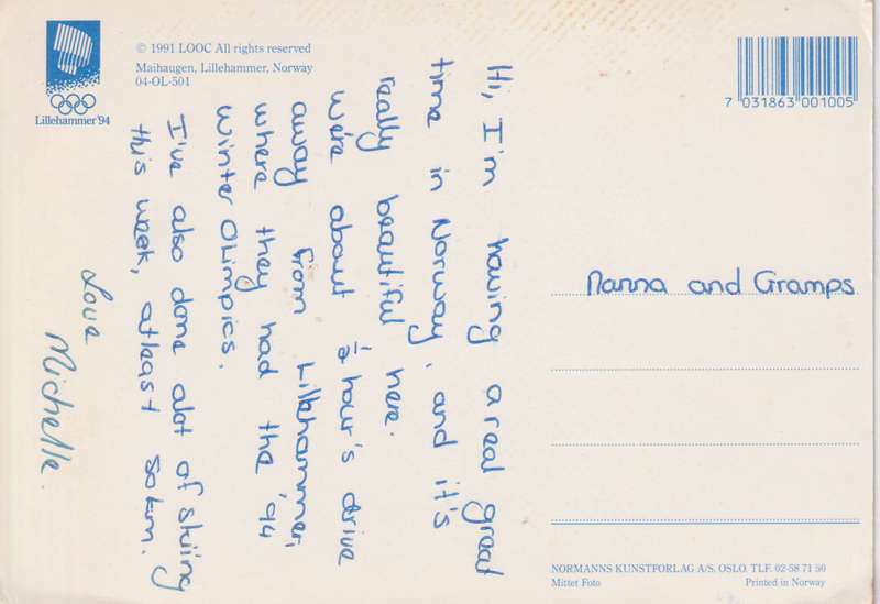 Post Card / Maxi Card used