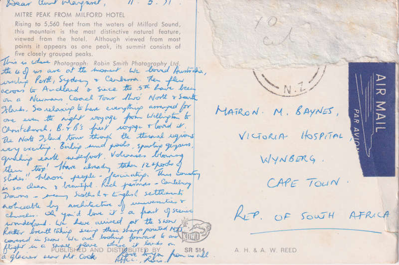 Post Card / Maxi Card used