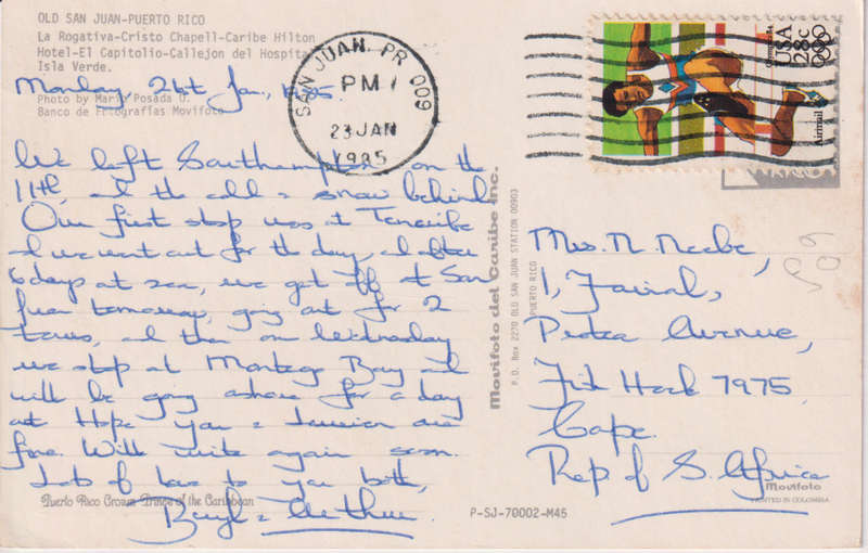 Post Card / Maxi Card used