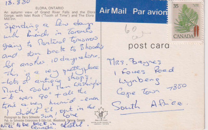 Post Card / Maxi Card used