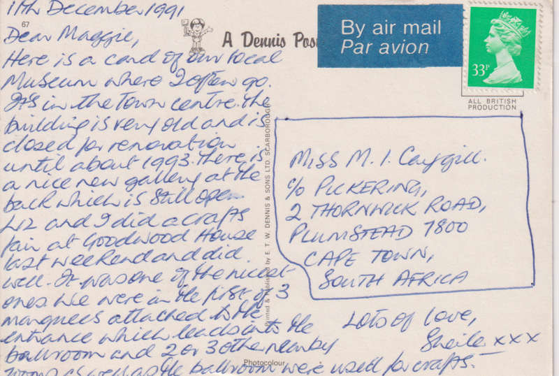 Post Card / Maxi Card used