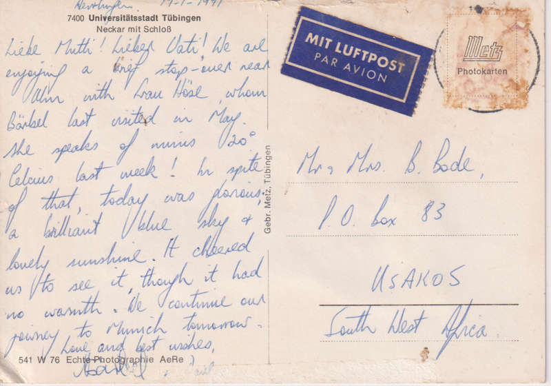 Post Cards / Maxi Card used