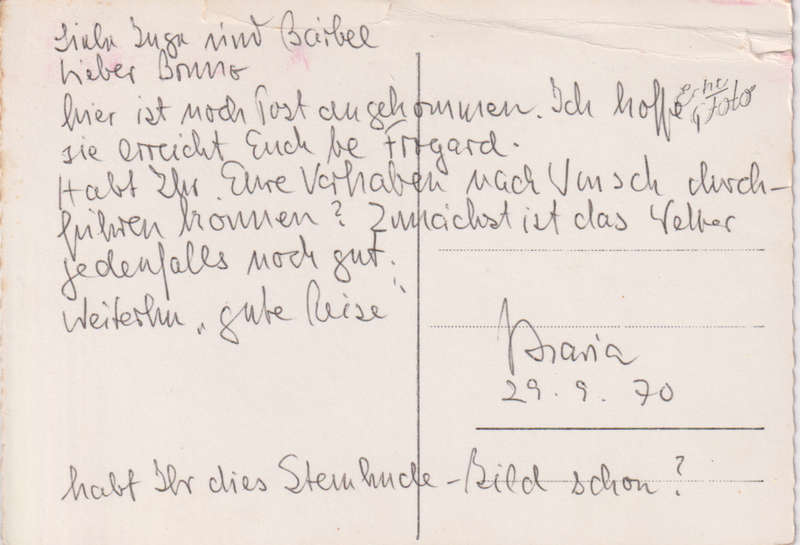 Post Cards / Maxi Card used