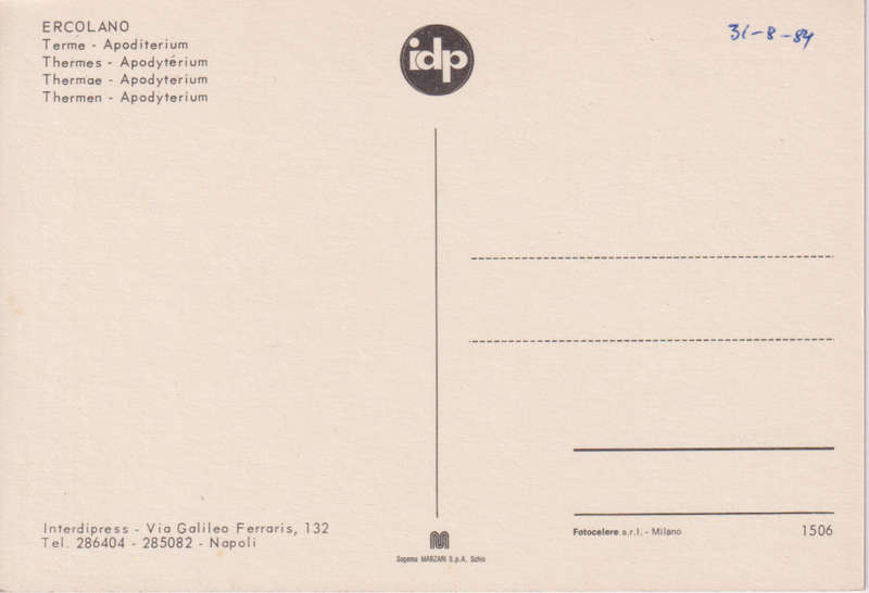 Post Cards / Maxi Card used