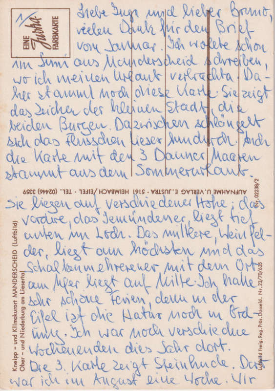 Post Cards / Maxi Card used