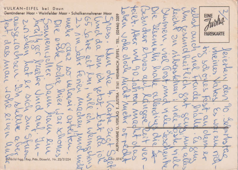 Post Cards / Maxi Card used