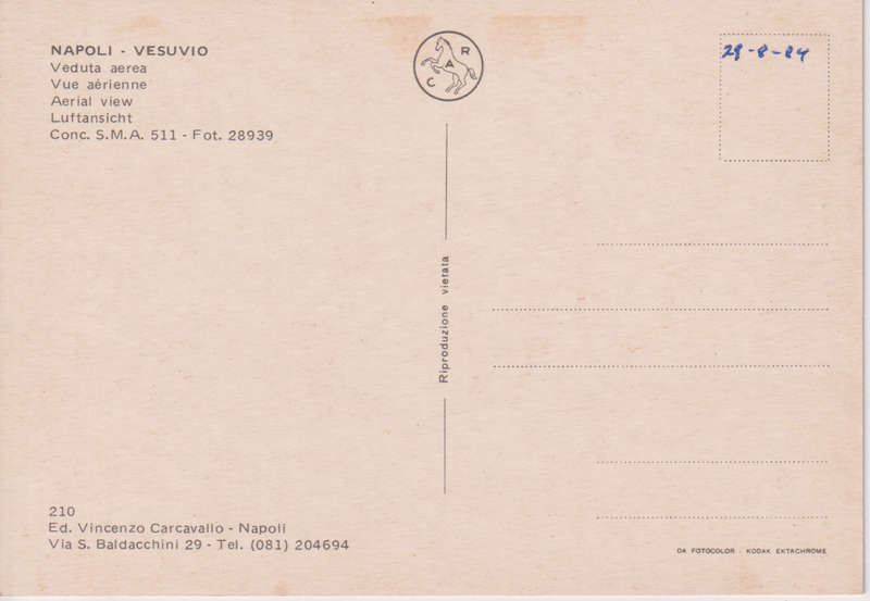 Post Cards / Maxi Card used