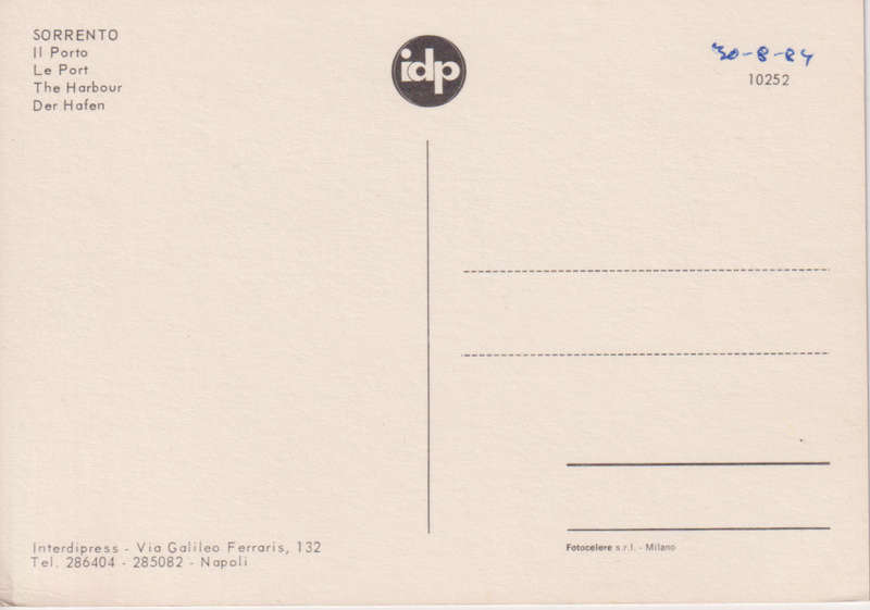 Post Cards / Maxi Card used