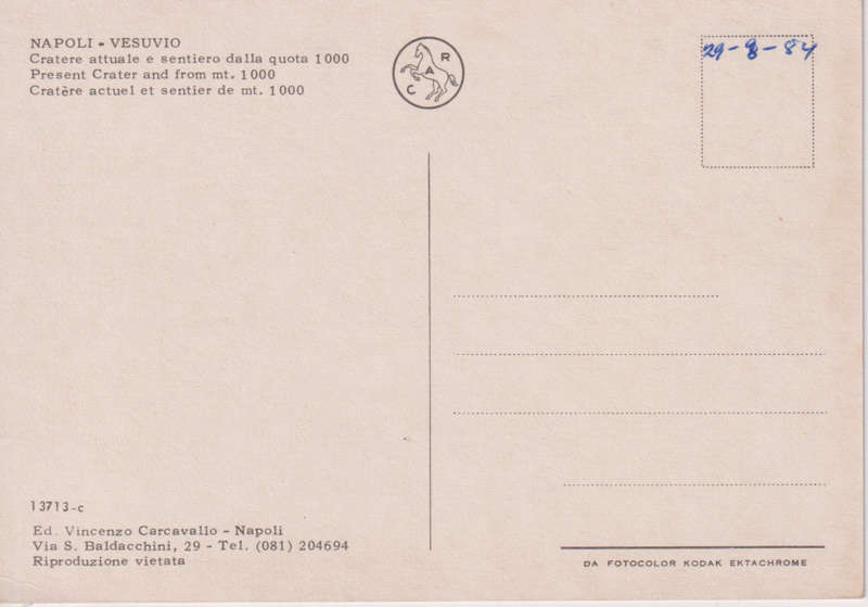 Post Cards / Maxi Card used