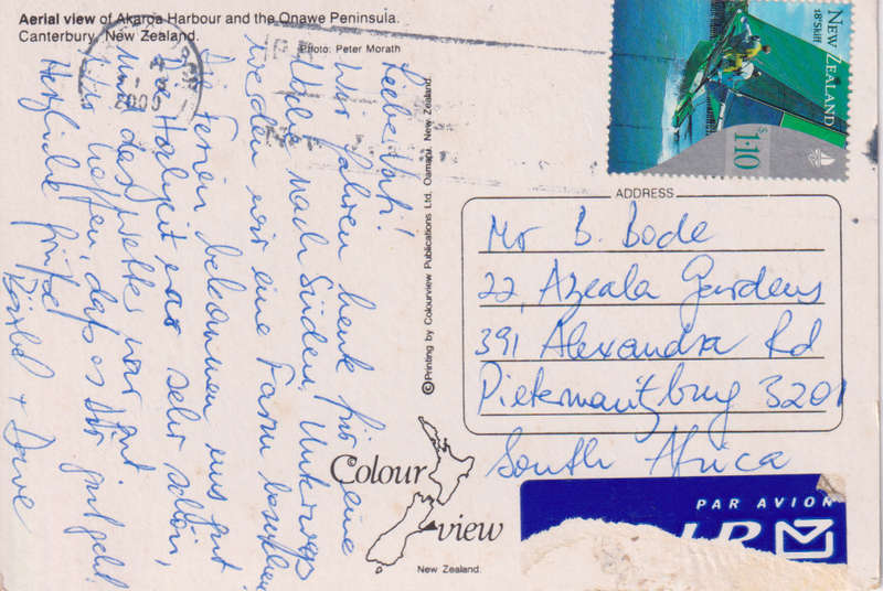 Post Cards / Maxi Card used