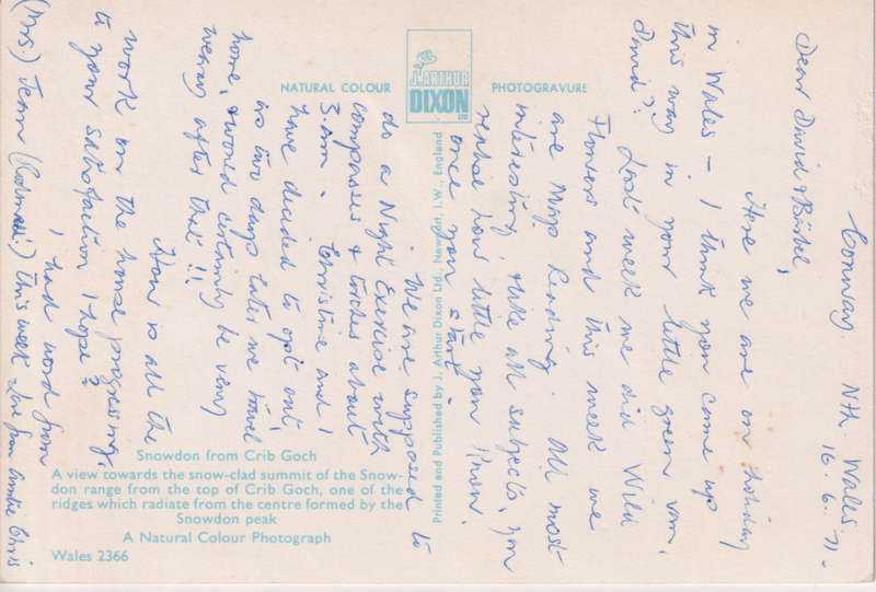 Post Cards / Maxi Card used