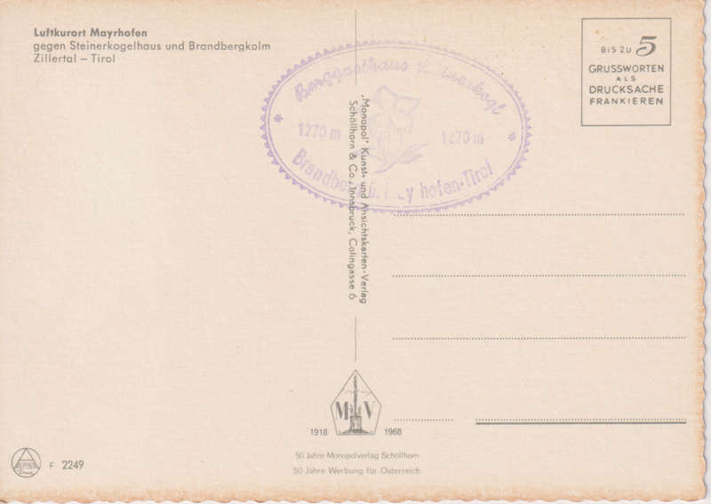 Post Cards / Maxi Card Not used
