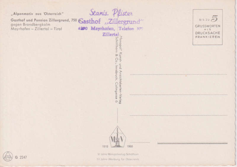 Post Cards / Maxi Card Not used