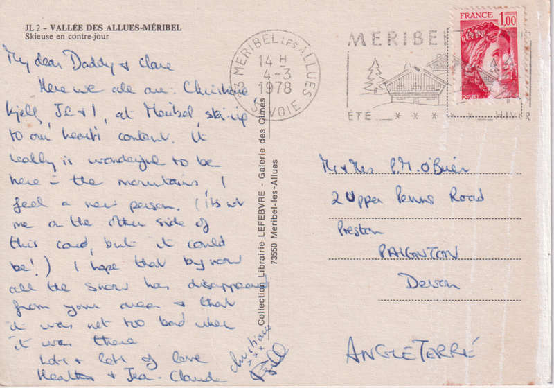 Post Card / Maxi Card used