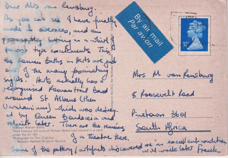 Post Card / Maxi Card used