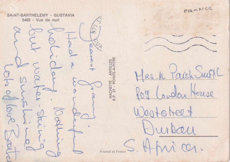 Post Card / Maxi Card used