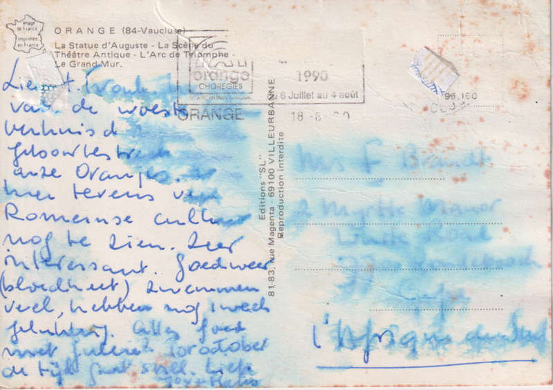 Post Card / Maxi Card used