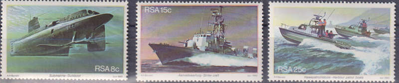 Stamp RSA 1982 The 25th Anniversary of Simonstown as South African Naval Base