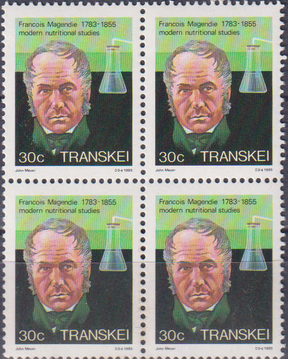 Stamp Transkei 1985 Famous People of Medicine