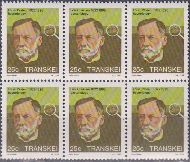 Stamp Transkei 1983 Famous People of Medicine