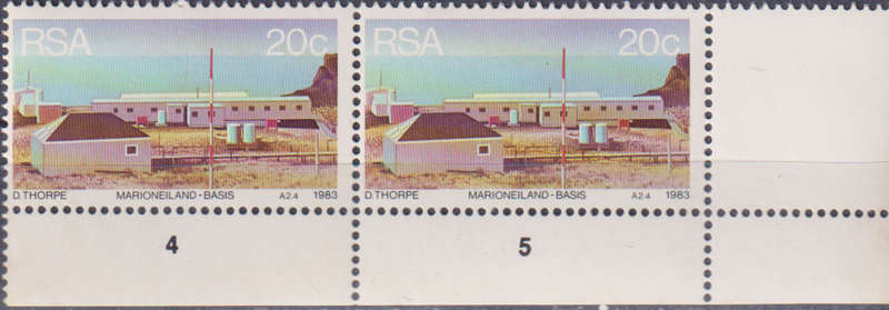 Stamp RSA 1983 Weather Stations