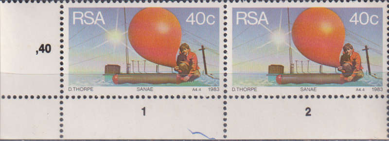 Stamp RSA 1983 Weather Stations