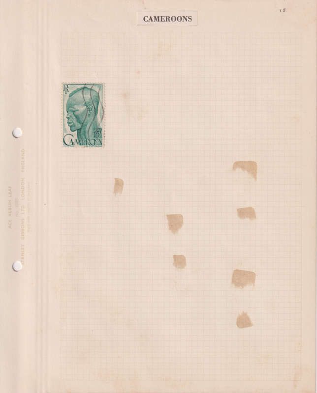 Stamps on paper Gameroons