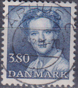 Stamp Denmark 1985 Queen Margrethe II