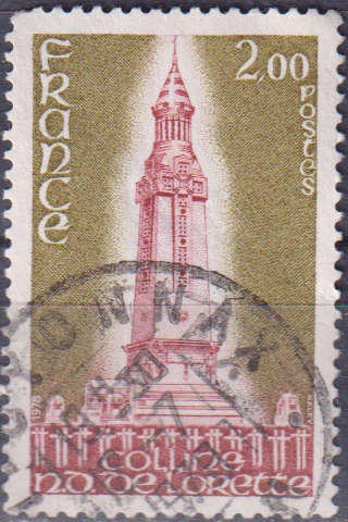 Stamp France 1978 Hill of Notre Dame de Lorette
