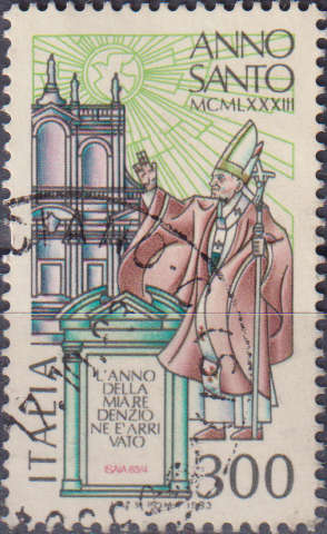 Stamp Italy 1983 Holy Year